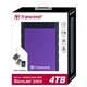 USB HDD накопитель Transcend StoreJet 25H3P 4TB USB 3.0 Anti-Shock (TS4TSJ25H3P) - изображение 4