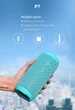 Портативна бездротова Bluetooth колонка Hopestar P7 | 10W, Bluetooth, TWS, FM, MP3, AUX, Mic | Сірий - зображення 15
