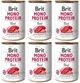 ПАК. Консервований монопротеїновий корм для собак Brit Diet Mono Protein Dog з яловичиною, 6 шт по 400 г - зображення 1