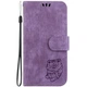 Защитный чехол Deexe Cute Tiger (FP) для Infinix Zero 30 - Purple - изображение 4