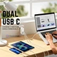 Зарядний пристрій Remax RP-U1061USB/2Type-C, QC/PD, 5A, 140 Вт Білий - зображення 2