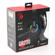 Гарнітура ігрова Bloody GR230 (Black) з мікрофоном, Neon LED Bluetooth + 2.4GHz + 3.5 jack, чорний колір - зображення 10