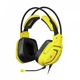 Гарнитура игровая Bloody G575 (Punk Yellow) с микрофоном, желтый, 7.1 виртуальный звук, RGB подсветка, USB - изображение 1