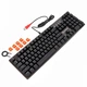 Механічна клавіатура A4Tech Bloody B800 NetBee , ігрова LK Blue, підсвічування Orange, USB - зображення 5