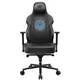 Крісло ігрове NxSys Aero Black, дихаюча екошкіра, сталевий каркас - зображення 1