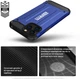 Чохол для смартфона ArmorStandart Panzer для Xiaomi Redmi 12C Dark Blue (ARM70813) - зображення 6