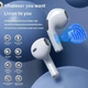 Беспроводные bluetooth стерео наушники с микрофоном в кейсе Vkstar Tws 6 pro, white - изображение 2