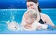 Игрушка для ванной Qinye Toys Большой Кит спрей светящийся с фонтаном 15 см Розовый (815QTTRNGRSHKC5) ICL44 - изображение 3