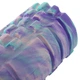 Массажный роллер ролик мфр Zelart Grid Combi Roller 9373 длина 45см Purple-Mint - изображение 4