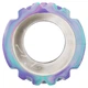Массажный роллер ролик мфр Zelart Grid Combi Roller 9373 длина 45см Purple-Mint - изображение 5