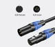 Кабель акустический / микрофонный XLR - XLR 0.5 м, черный (78357206) - изображение 4