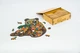 Деревянные пазлы PuzzleOK Панда Кунг-Фу 28*31 см, в деревянной упаковке, 124 детали - изображение 2