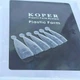 Верхние формы для наращивания ногтей Koper Plastic Form № 6 - изображение 2