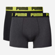 Набір чоловічих трусів 2 штуки Puma Basic Boxer 2P 90682375 L Чорний (8720245482516) - зображення 1