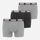 Набір чоловічих трусів 3 штуки Puma Men Everyday Boxer 3P 93529404 M Сірий (8720245134804) - зображення 1