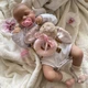 Реалистичная льлька новорожденная девочка Reborn Baby Doll 45 см - изображение 3