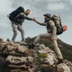 Рюкзак туристичний Naturehike NH70B070-B 70 л + 5 л Світло-коричневий (6975641887461) - зображення 5