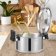 Кастрюля Fissman TITANIA с нержавеющей стали с крышкой 3 л 20x12 см (5247) - изображение 6