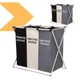 Складна тканева корзина Laundry для грязного білизни на 3 секції XPRO (43049-_304) - изображение 2