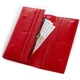 Женский кожаный кошелек на магнитах dr.Bond W1001-V-2 red new - изображение 4