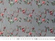 Ткань Коттон цветы на полоске, молочный с черным, пог. м. (к111, 2311091, д10 цв2) - изображение 4