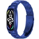 Ремінець MiJobs V-shape металевий для Xiaomi Mi Band 7 Deep Blue (mrk2530) - изображение 1