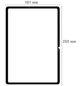 Захисне скло BeCover 10D для планшета Samsung Galaxy Tab S9 11" (SM-X710 / SM-X716 / SM-X718) - Black - зображення 2
