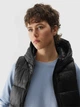 Теплый жилет короткий женский 4F Vest Jacket F112 4FWSS24TVJAF112-20S XS Черный (5904698676873) - изображение 6