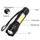 Фонарь W601-XPE(red)+COB(white), Li-Ion аrкумулятор, ЗУ microUSB, zoom, Box - изображение 5