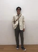 Джинсовая куртка мужская Uniqlo 61839141 3XL Молочная (1159798656) - изображение 10