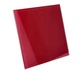 Панель для вытяжных вентиляторов и решетки AirRoxy RED Gloss dRim 100/125 стекляная красная 01-173 - изображение 1