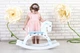 Деревянная лошадка-качалка Pony Star white blue - изображение 5