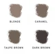 Карандаш для бровей пудровый Taupe Brown серо-коричневый Zola - изображение 5