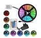 Стрічка світлодіодна RGB UKC Довжина 5 метрів, напруга 12 В, захист IP65, ІЧ-пульт (3528 RGB 2033) - зображення 2