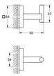 Крючок GROHE QuickFix Start Cube 409612430 черный - изображение 6
