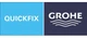 Крючок GROHE QuickFix Start Cube 409612430 черный - изображение 5