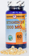 Вітамін D3 Healthyway Production 2000 МО 60 капсул (616659001970) - зображення 2