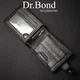 Кошелек мужской Classic из мягкой натуральной кожи DR. BOND M8-1 черный - изображение 6