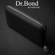 Чоловічий великий кошелек-клатч з натуральної шкіри DR. BOND MS-41 чорний - зображення 2