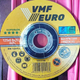 Диск абразивний VMF EURO Superior зачисний по металу та нерж. 125х6.0x22.2mm - зображення 1