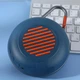 Портативная колонка TG648 5W SD с карабином Blue - изображение 4