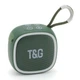Портативная Bluetooth колонка TG659 с ремешком Green - изображение 1