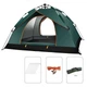 Палатка автоматическая двухместная Camping С1680 туристическая, самораскладная 1.1х2х1.5м Зеленый - изображение 9