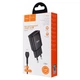 Мережевий зарядний пристрій 2USB Hoco 220V Блок живлення + кабель iPhone Lightning Black - зображення 11