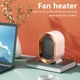 Керамический обогреватель настольный Air 1200W мини тепловентилятор, 2 режима, защита от перегрева Белый - изображение 7