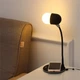 Настільна лампа LED Digad 28LM Wireless Charger з функцією бездротової зарядки телефону та bluethooth колонки 3 в 1 Чорна - зображення 3