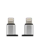 Переходник адаптер Remax RA-USB2 MicroUSB на Lightning для iPod, iPhone, iPad Серебристый - изображение 3