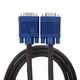 Кабель мультимедійний ProfCable2-1000 VGA Plug-VGA Plug 10 м Чорний - зображення 1