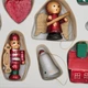 Набор елочных игрушек - деревянные фигурки, 14 шт, 20*15 см, разноцветный, дерево (060221) - изображение 5