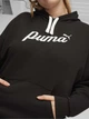 Худи женское Puma ESS+ Script Hoodie Tr 67934801 XS Черное (4099686781392) - изображение 3